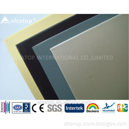 new design curtain wall PVDF Aluminum Composite Panel